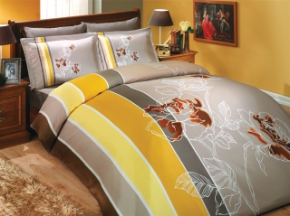 Pościel satyna bawełniana VIENNA CAFFE (1)